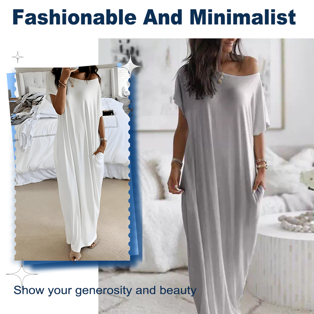 Loose-Fitting, Casual Maxi Dress – Ultimate Everyday Comfort
