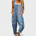 Comfortable printed jumpsuit