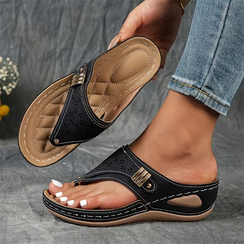 The Stella | Sandales Comfort & Support Wedges
