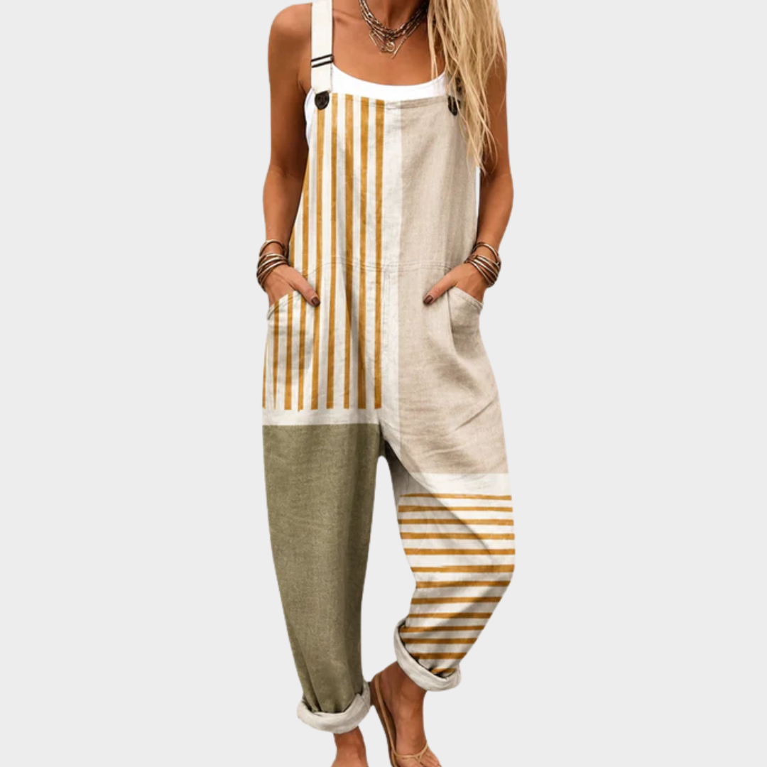 Comfortable printed jumpsuit