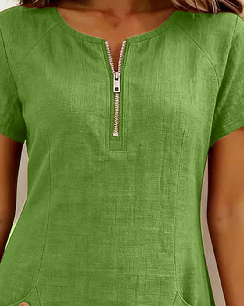 Lina Dress— Natural Elegance for Every Day