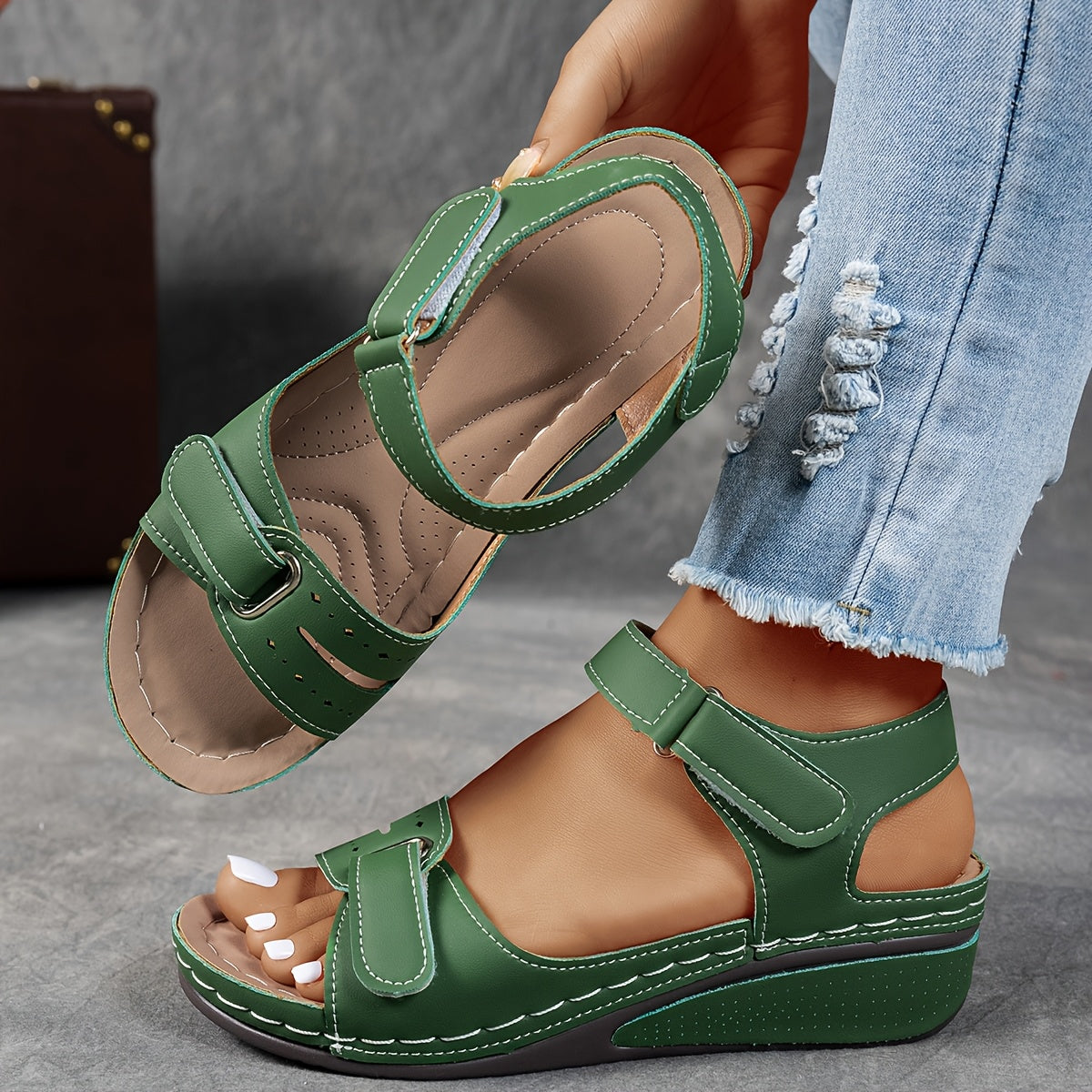 Zelvia Studio | Sandales Orthopédiques Confort Delphine