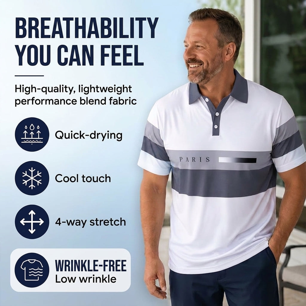 2-Piece Shirt & Shorts Set for Men – Comfortable, Breathable, and Versatile for Summer, Leisure, and Travel