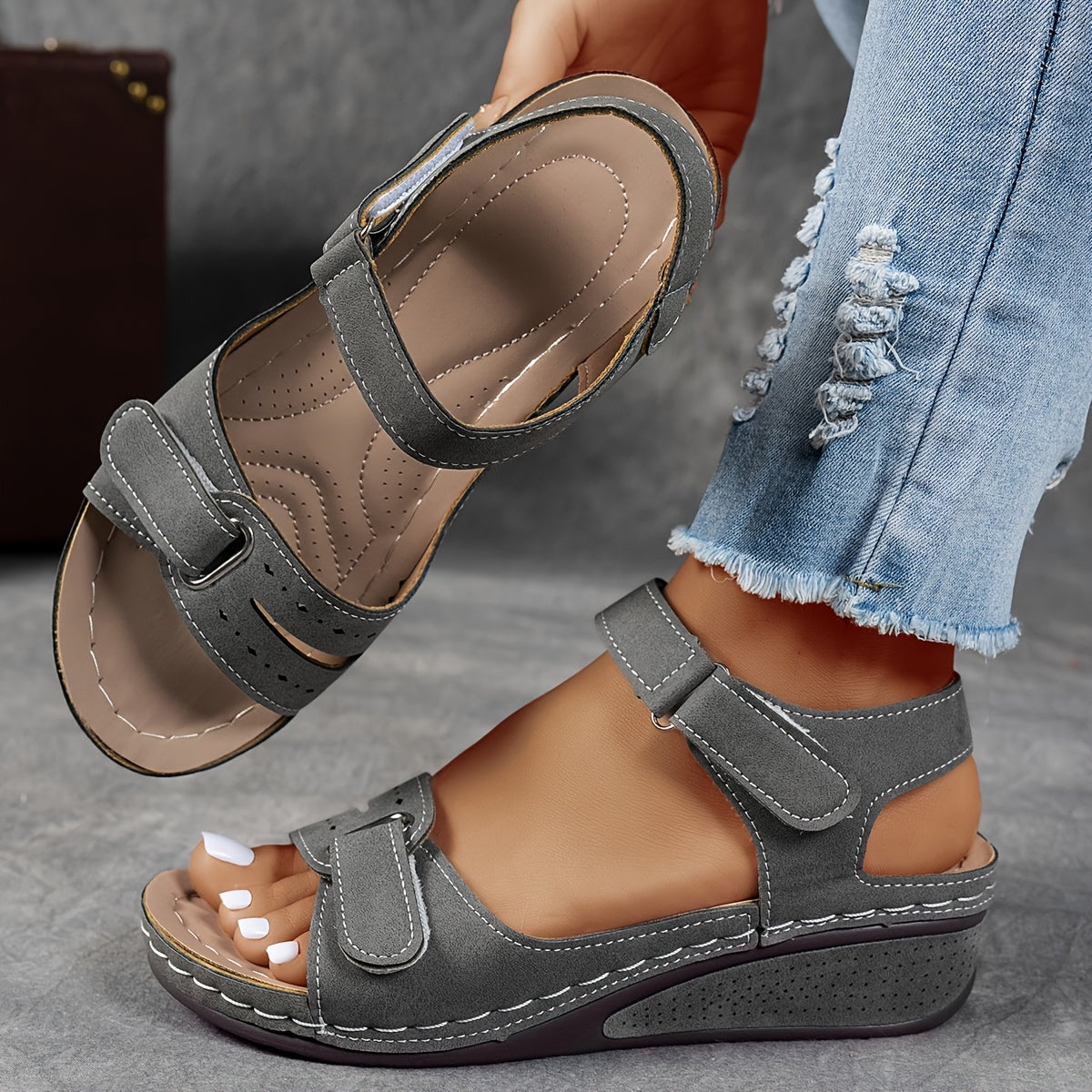Zelvia Studio | Sandales Orthopédiques Confort Delphine
