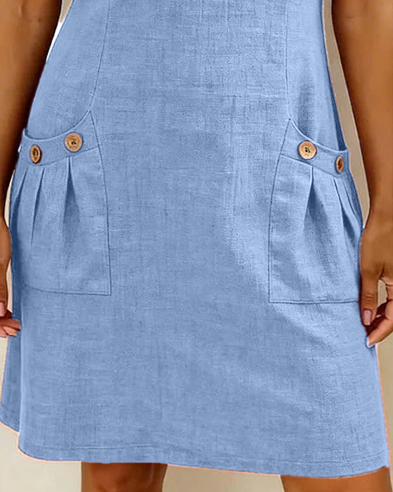 Lina Dress— Natural Elegance for Every Day