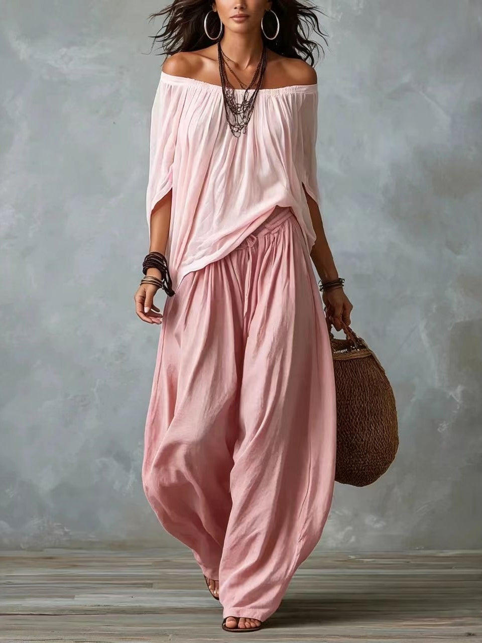 Raffaella | Off-Shoulder Set