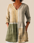 Maeve | Long Blouse with a Striking Pattern