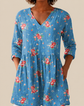 Ayla | Long Blouse with a Striking Pattern