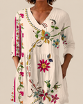 Aria | Long Blouse with a Striking Pattern
