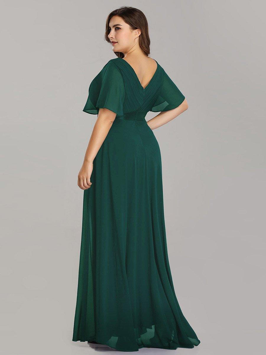 MONICA Dress | Elegant, flowing high-waisted chiffon bridesmaid dresses