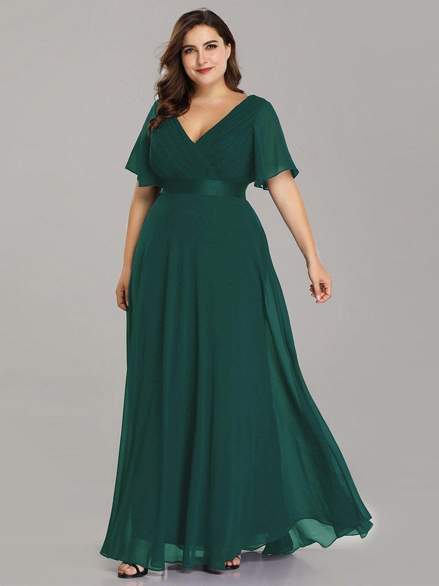 MONICA Dress | Elegant, flowing high-waisted chiffon bridesmaid dresses