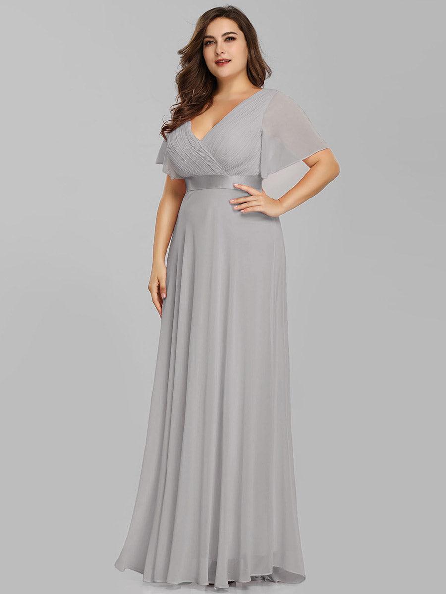 MONICA Dress | Elegant, flowing high-waisted chiffon bridesmaid dresses