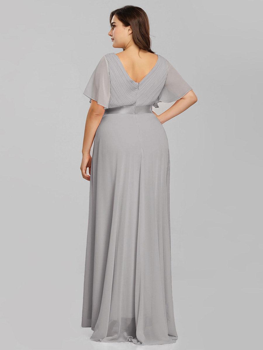 MONICA Dress | Elegant, flowing high-waisted chiffon bridesmaid dresses