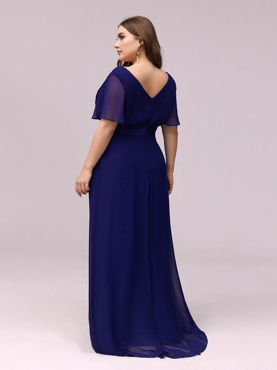 MONICA Dress | Elegant, flowing high-waisted chiffon bridesmaid dresses