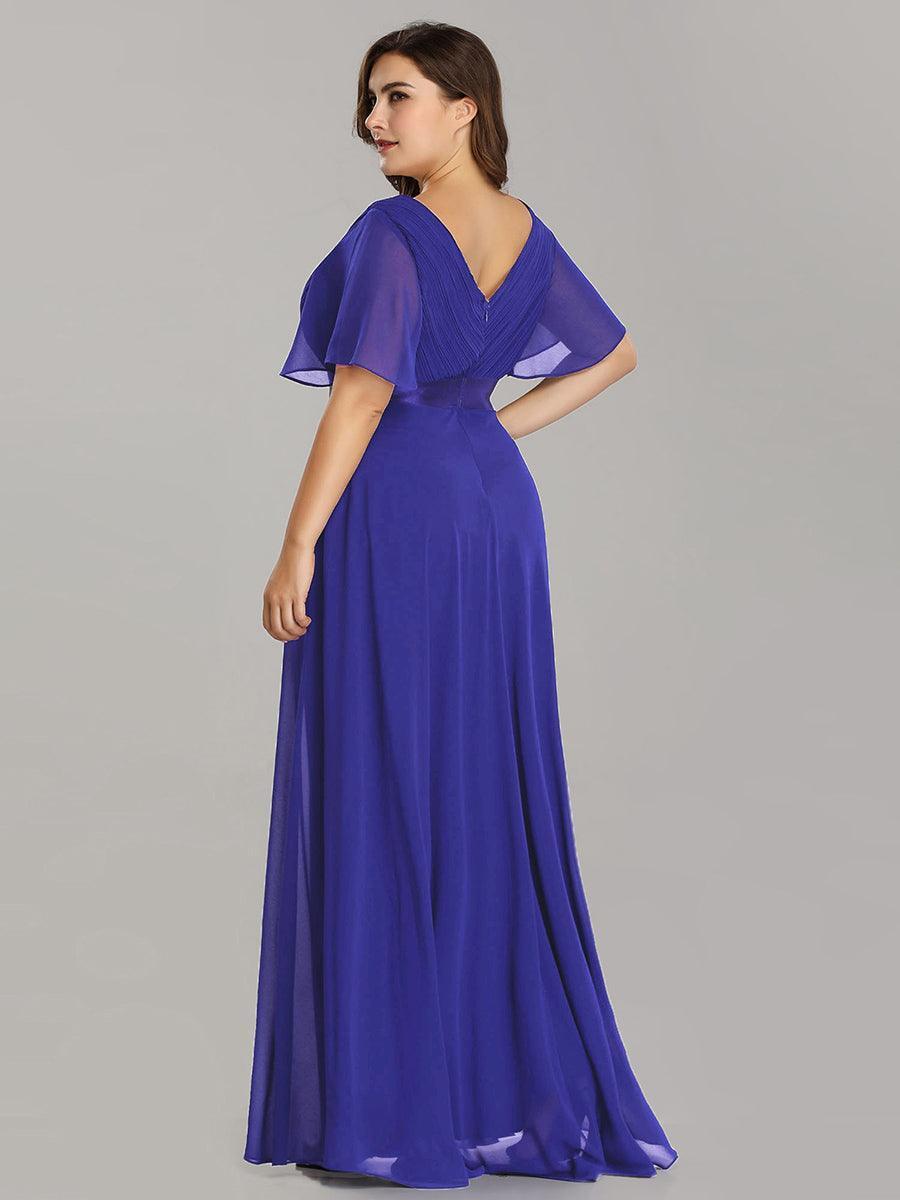 MONICA Dress | Elegant, flowing high-waisted chiffon bridesmaid dresses
