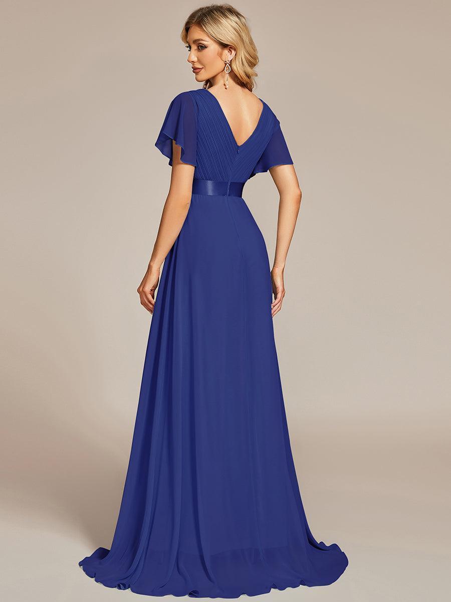 MONICA Dress | Elegant, flowing high-waisted chiffon bridesmaid dresses