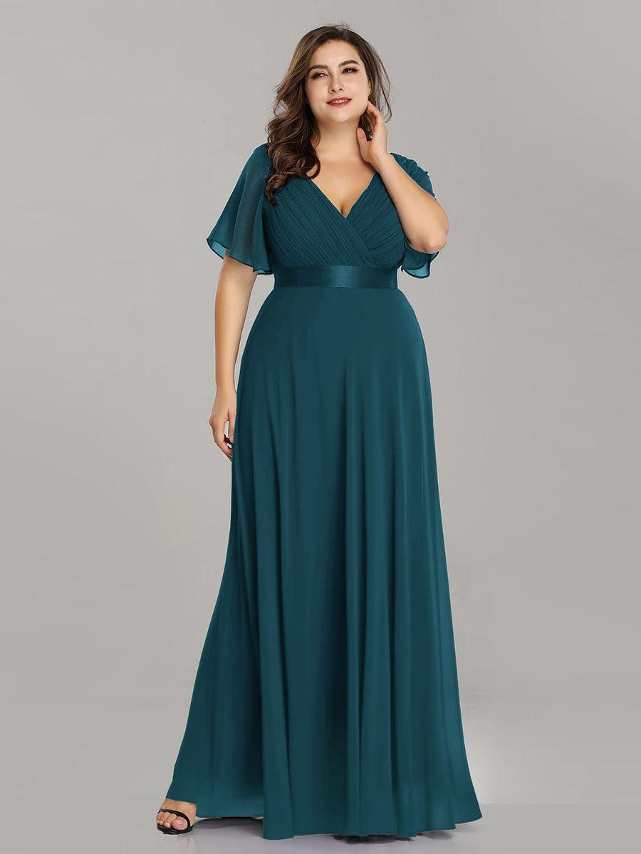 MONICA Dress | Elegant, flowing high-waisted chiffon bridesmaid dresses