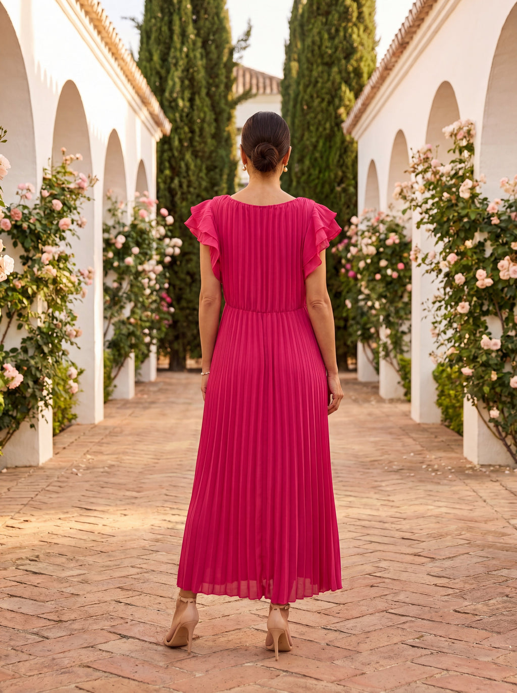 Stella | Dress with an elegant drape