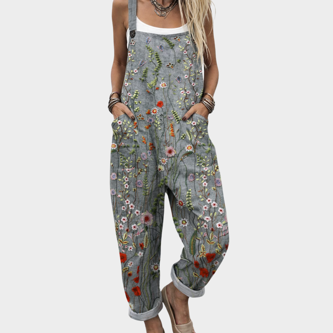 Comfortable printed jumpsuit