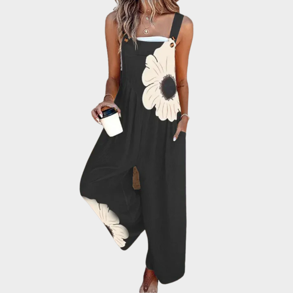 Comfortable printed jumpsuit