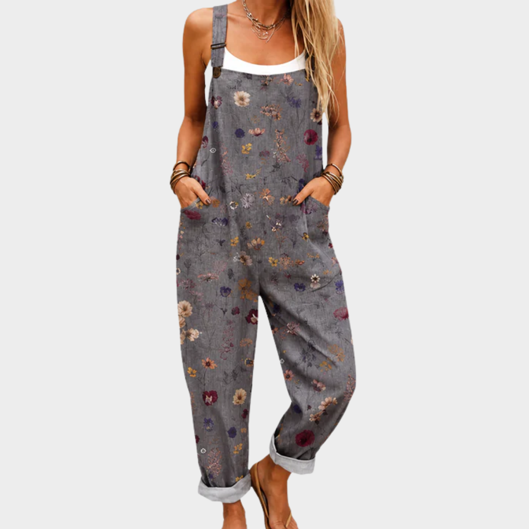 Comfortable printed jumpsuit
