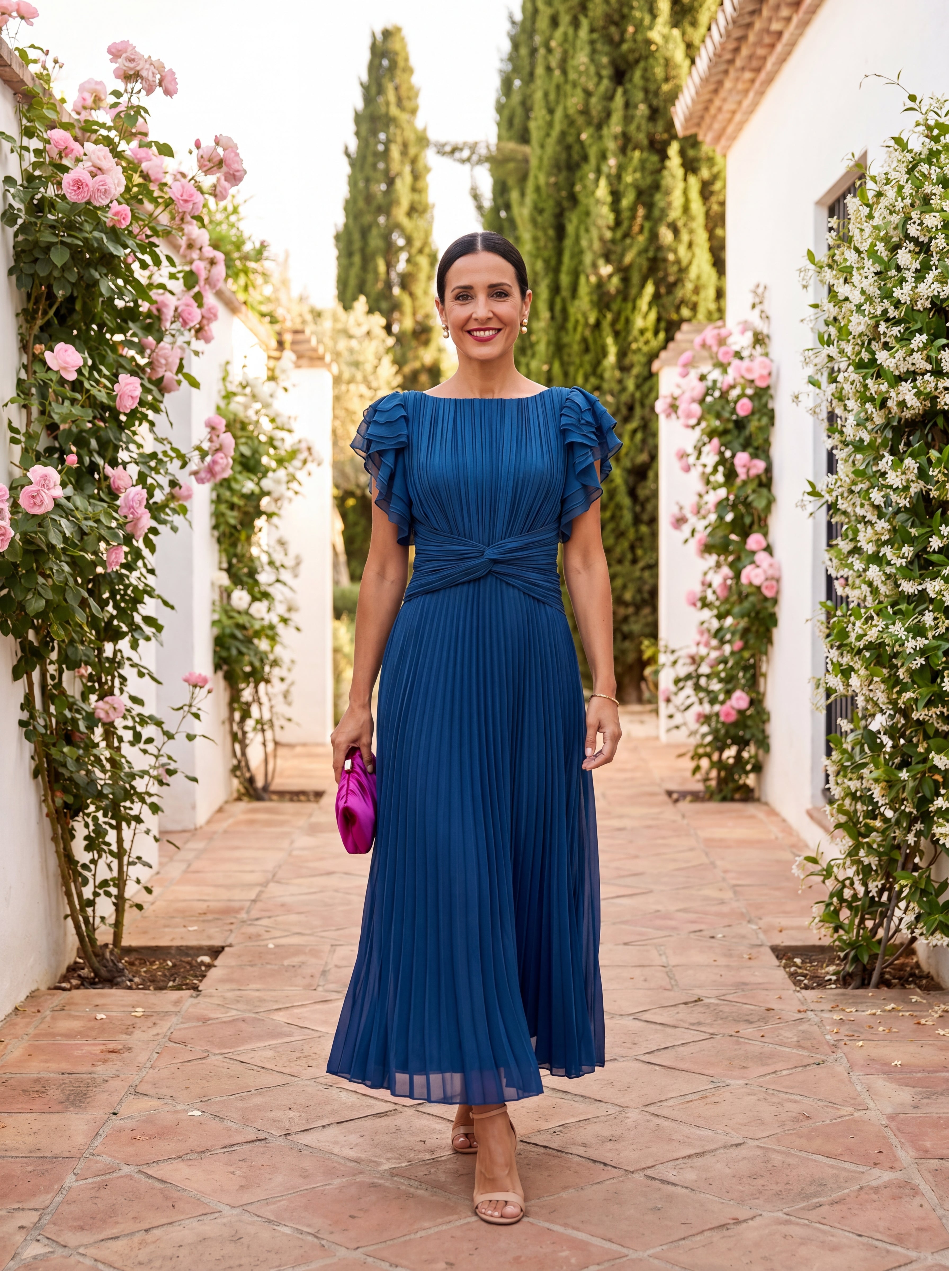 Stella | Dress with an elegant drape