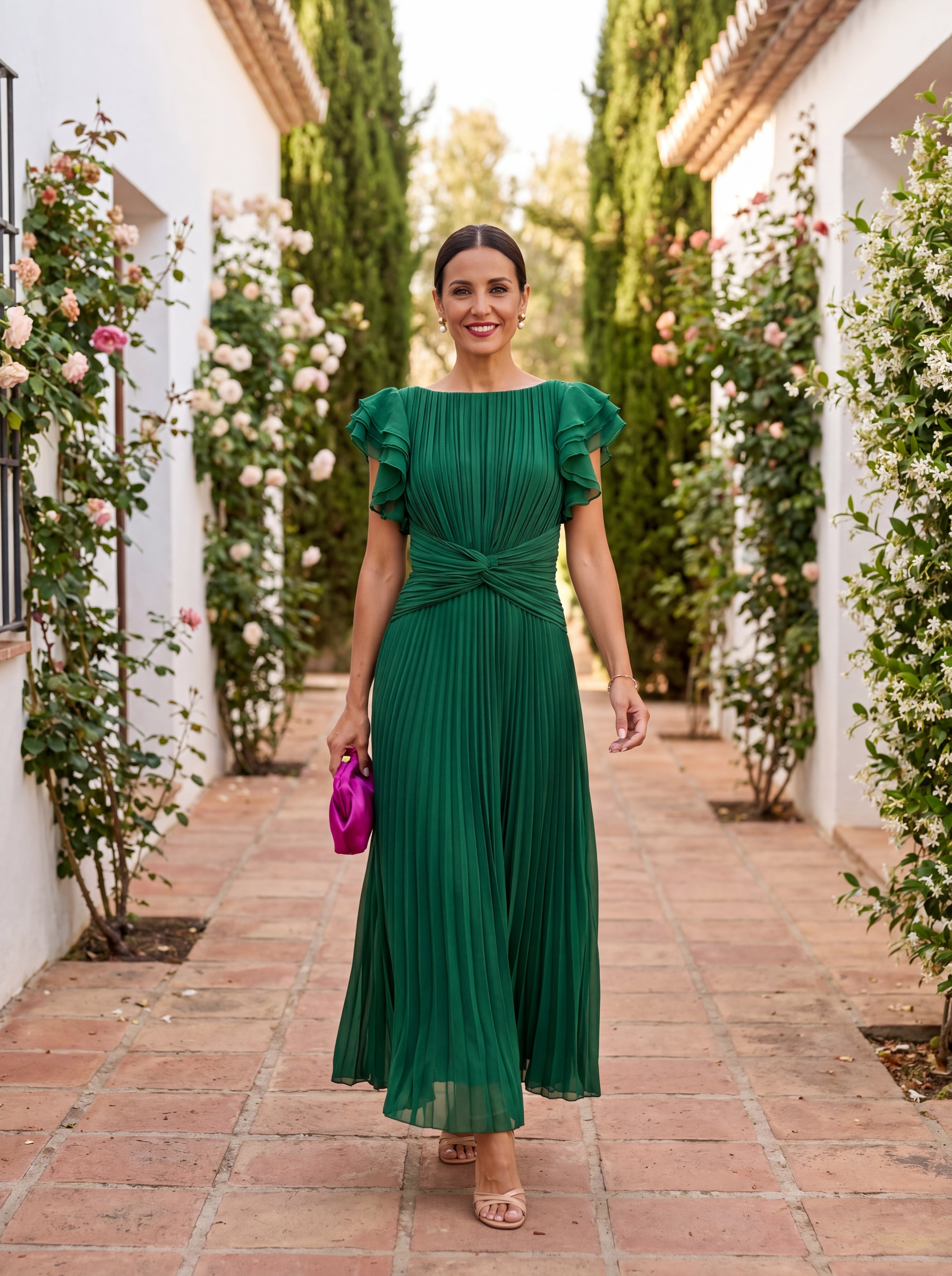 Stella | Dress with an elegant drape