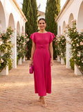 Stella | Dress with an elegant drape
