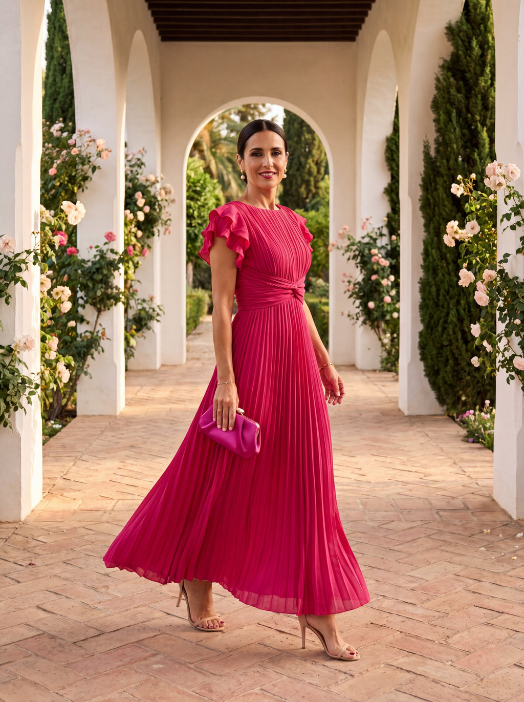 Stella | Dress with an elegant drape