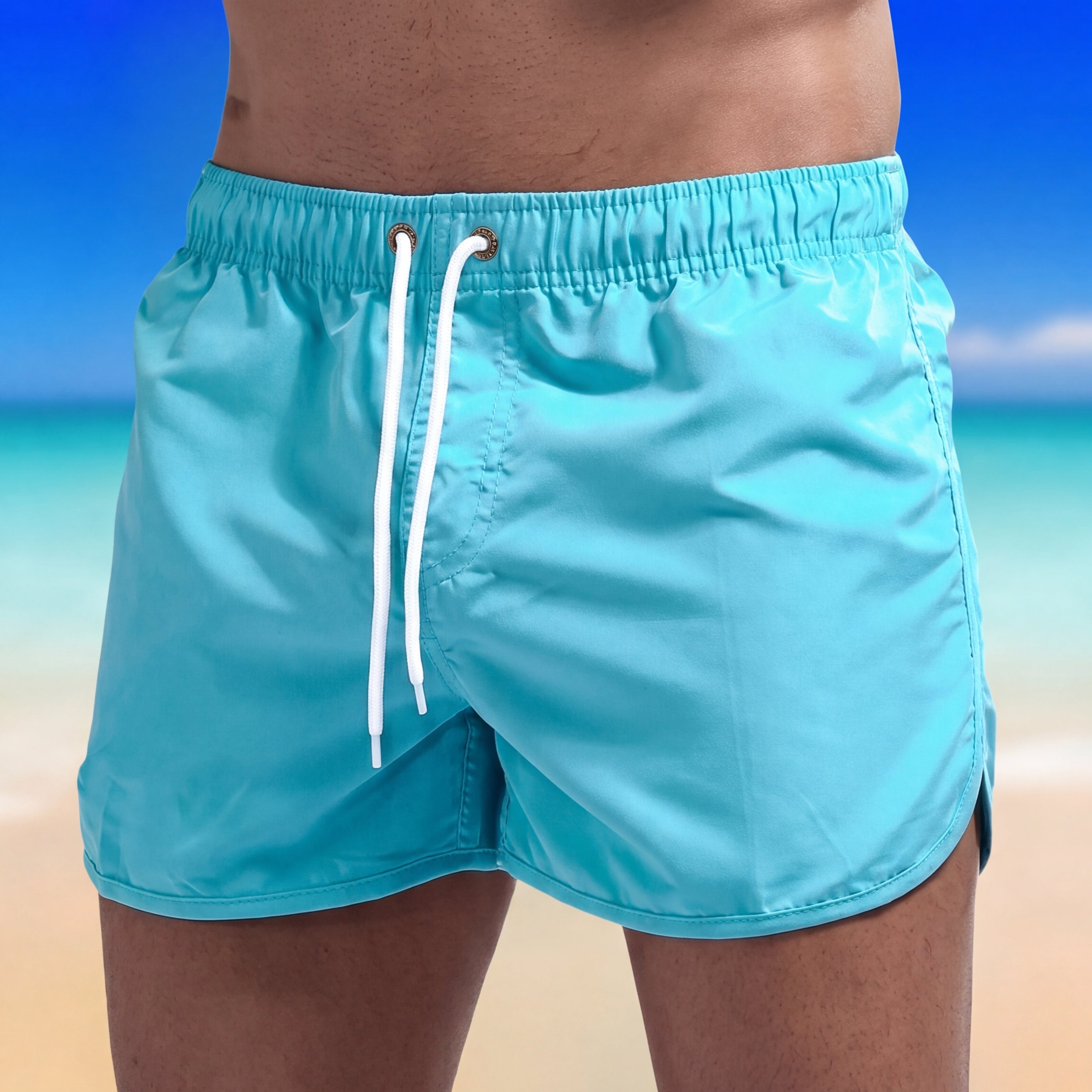 Zelvia | Men's Short Swim Trunks