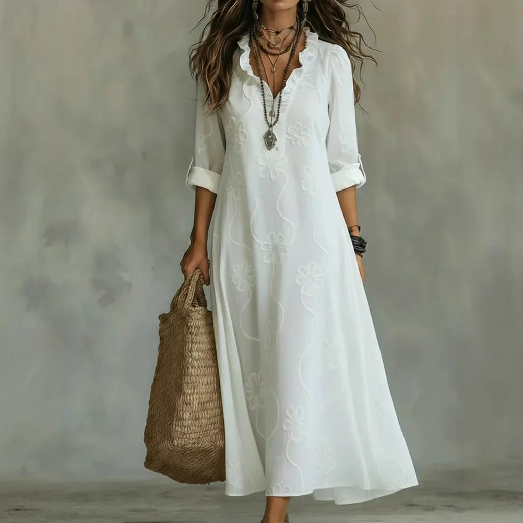 Sienna Floral Long Summer Dress