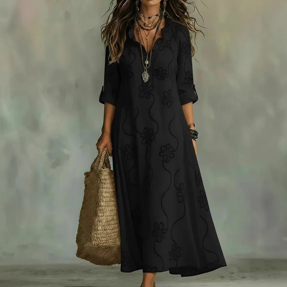 Sienna Floral Long Summer Dress