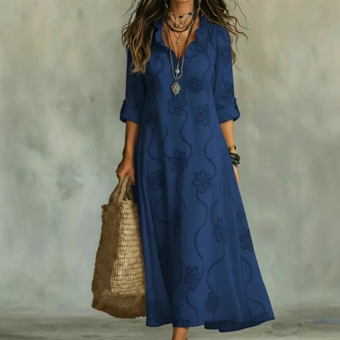 Sienna Floral Long Summer Dress