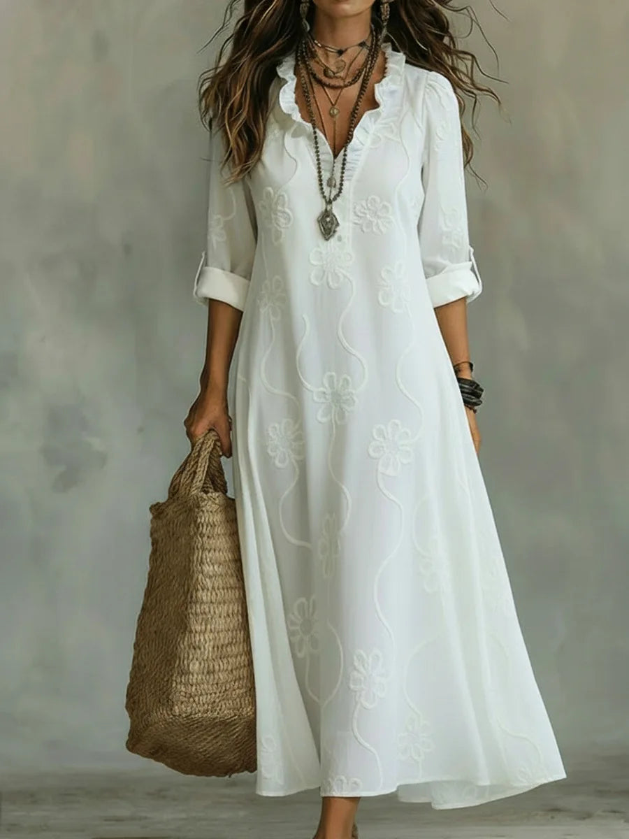 Sienna Floral Long Summer Dress