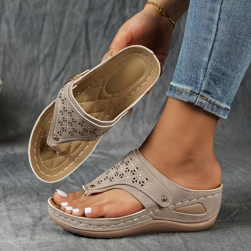 The Stella | Sandales Comfort & Support Wedges