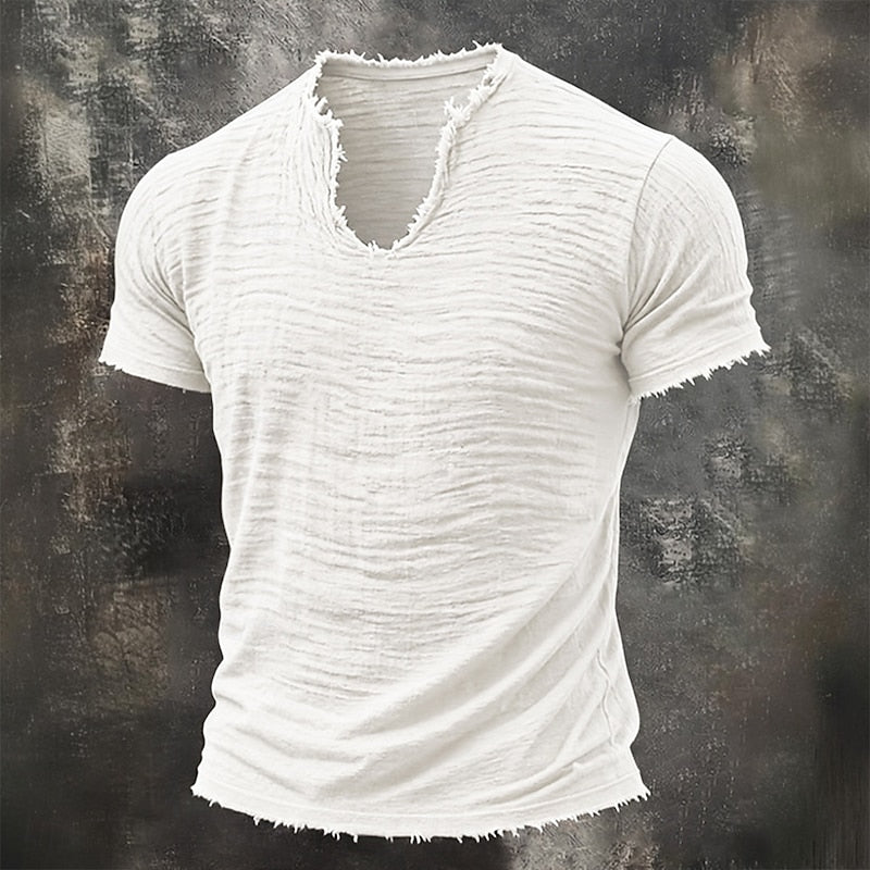 Varel | Vintage V-neck T-shirt