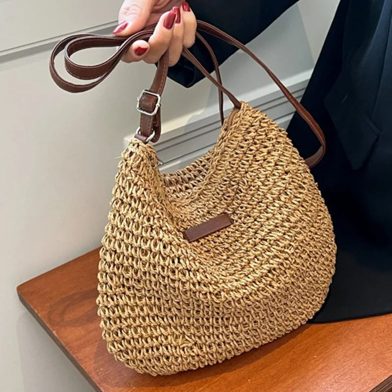 Strawy Crossbody Bag