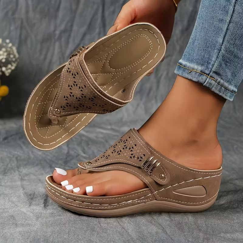 The Stella | Sandales Comfort & Support Wedges