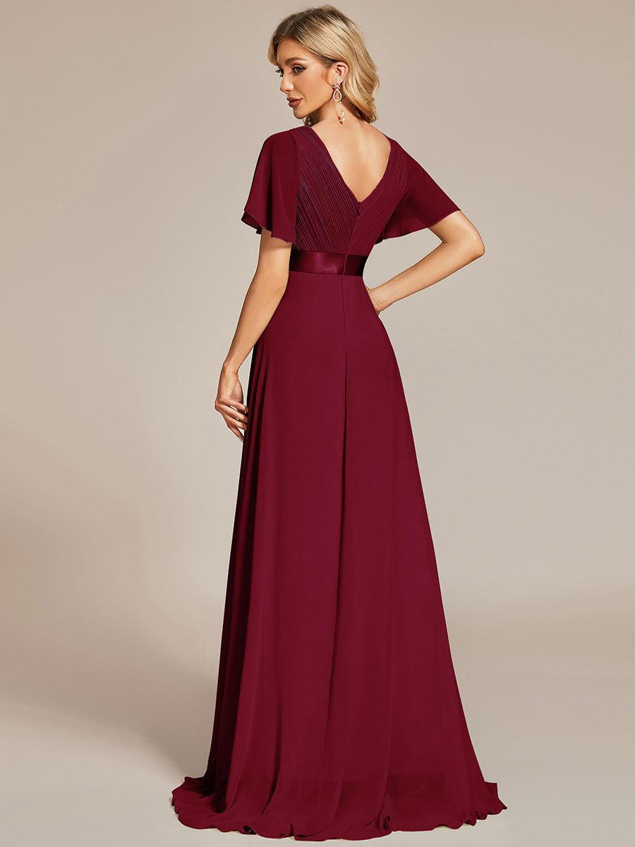 MONICA Dress | Elegant, flowing high-waisted chiffon bridesmaid dresses