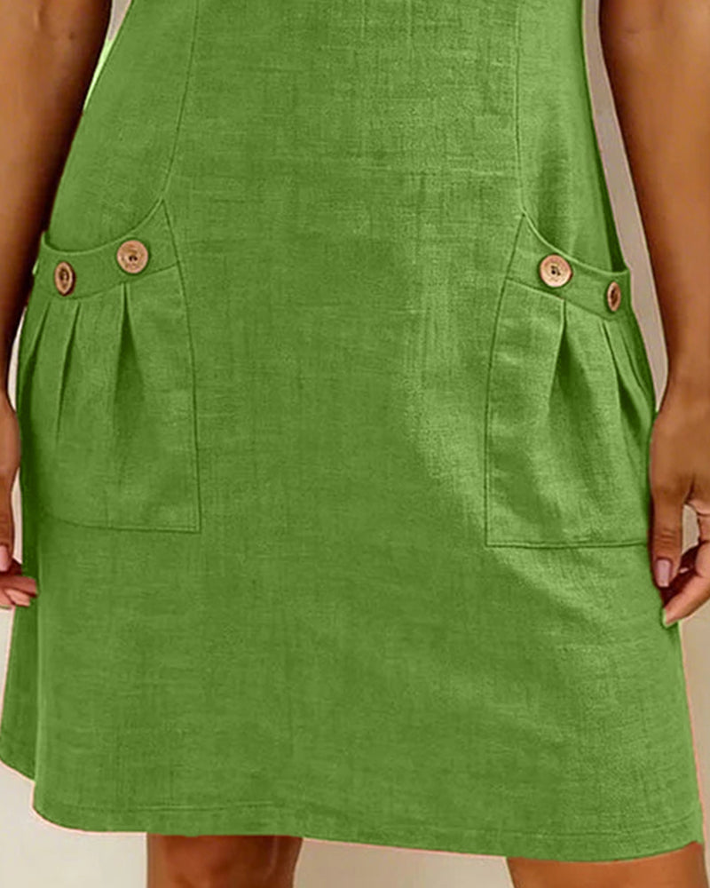 Lina Dress— Natural Elegance for Every Day