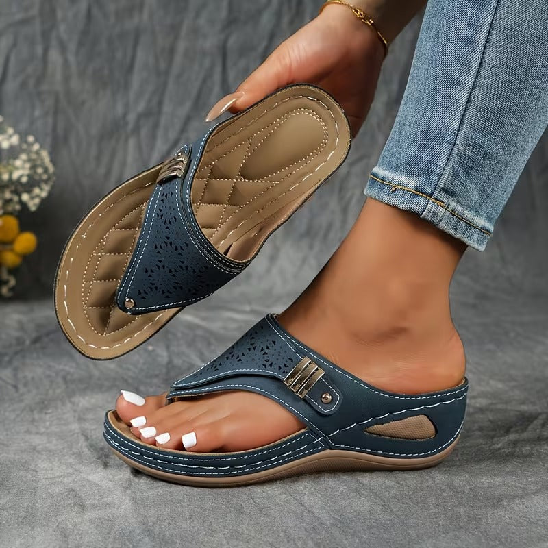 The Stella | Sandales Comfort & Support Wedges