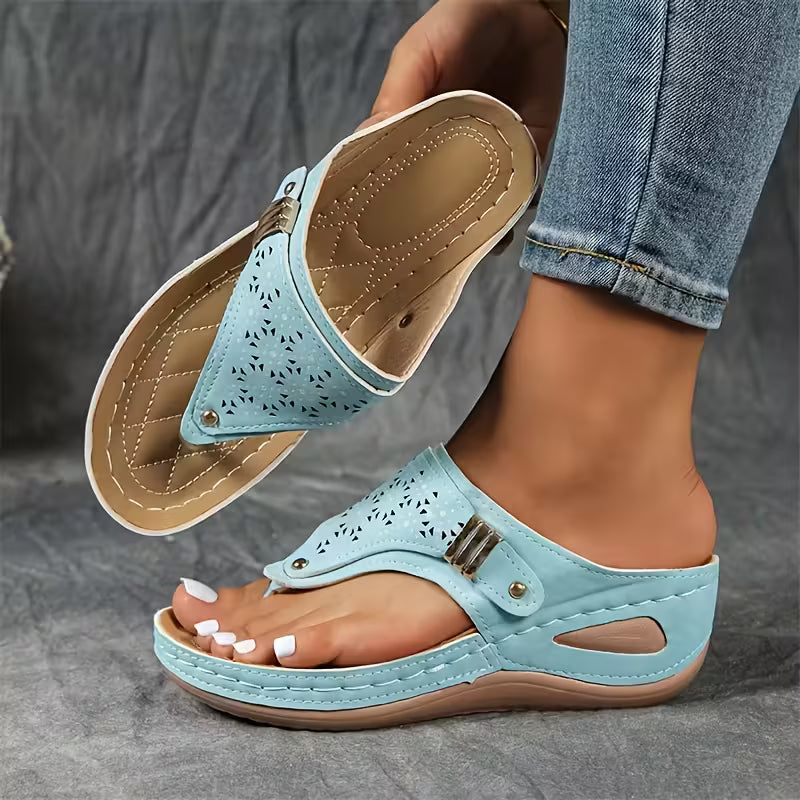 The Stella | Sandales Comfort & Support Wedges