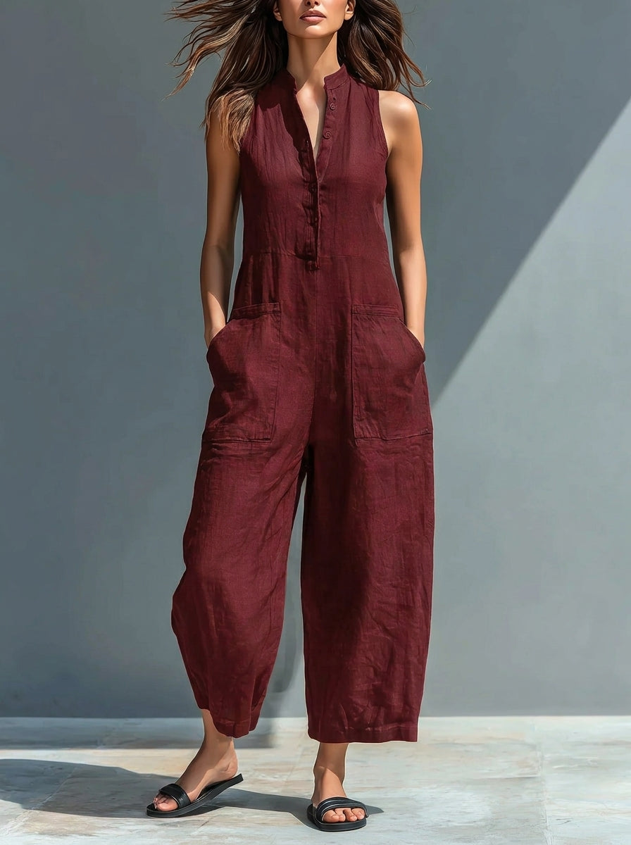 Lotte | Minimalist Sleeveless Jumpsuit