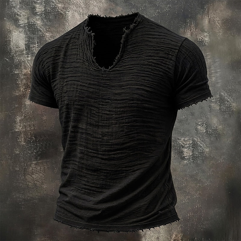 Varel | Vintage V-neck T-shirt