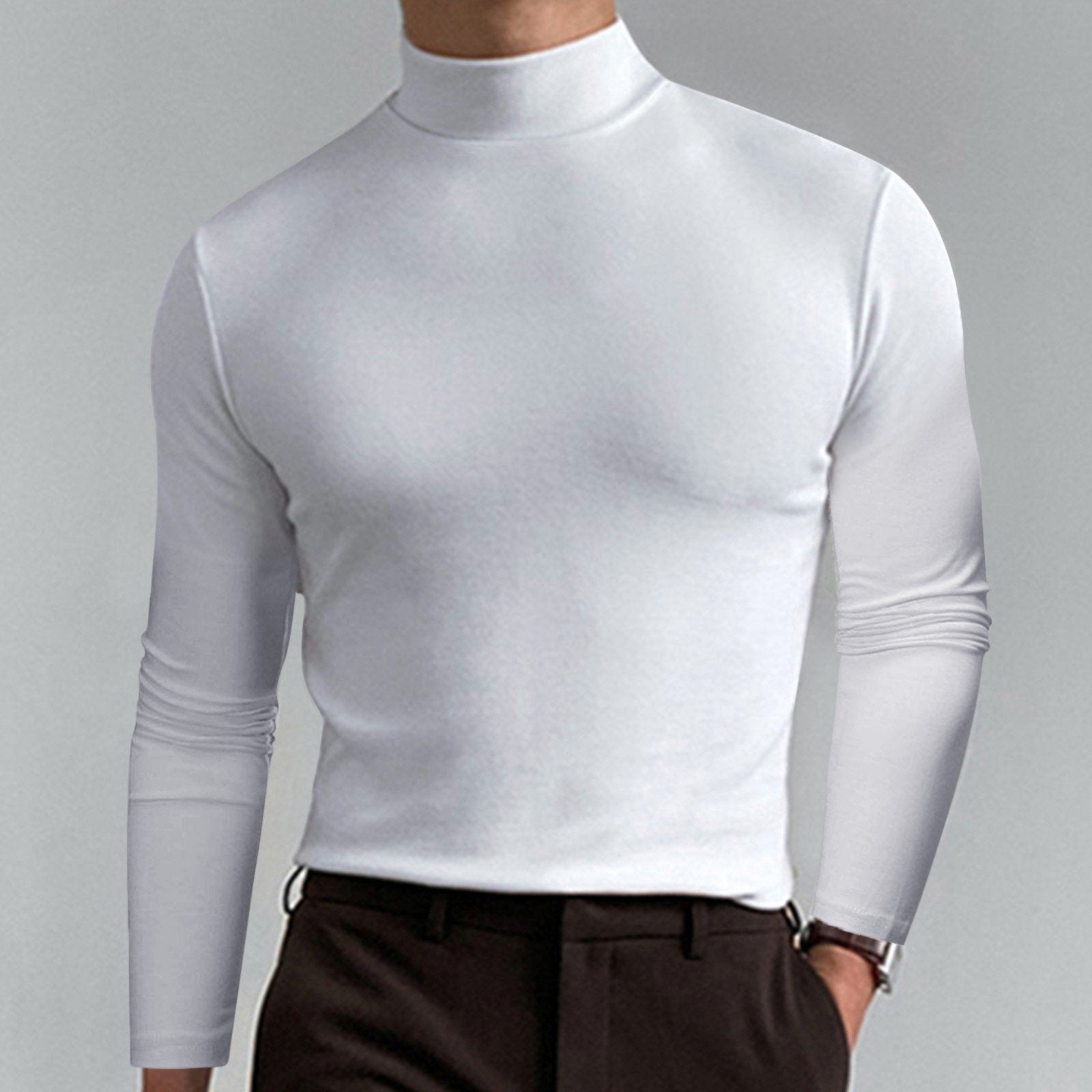 Men's High-Neck T-Shirt