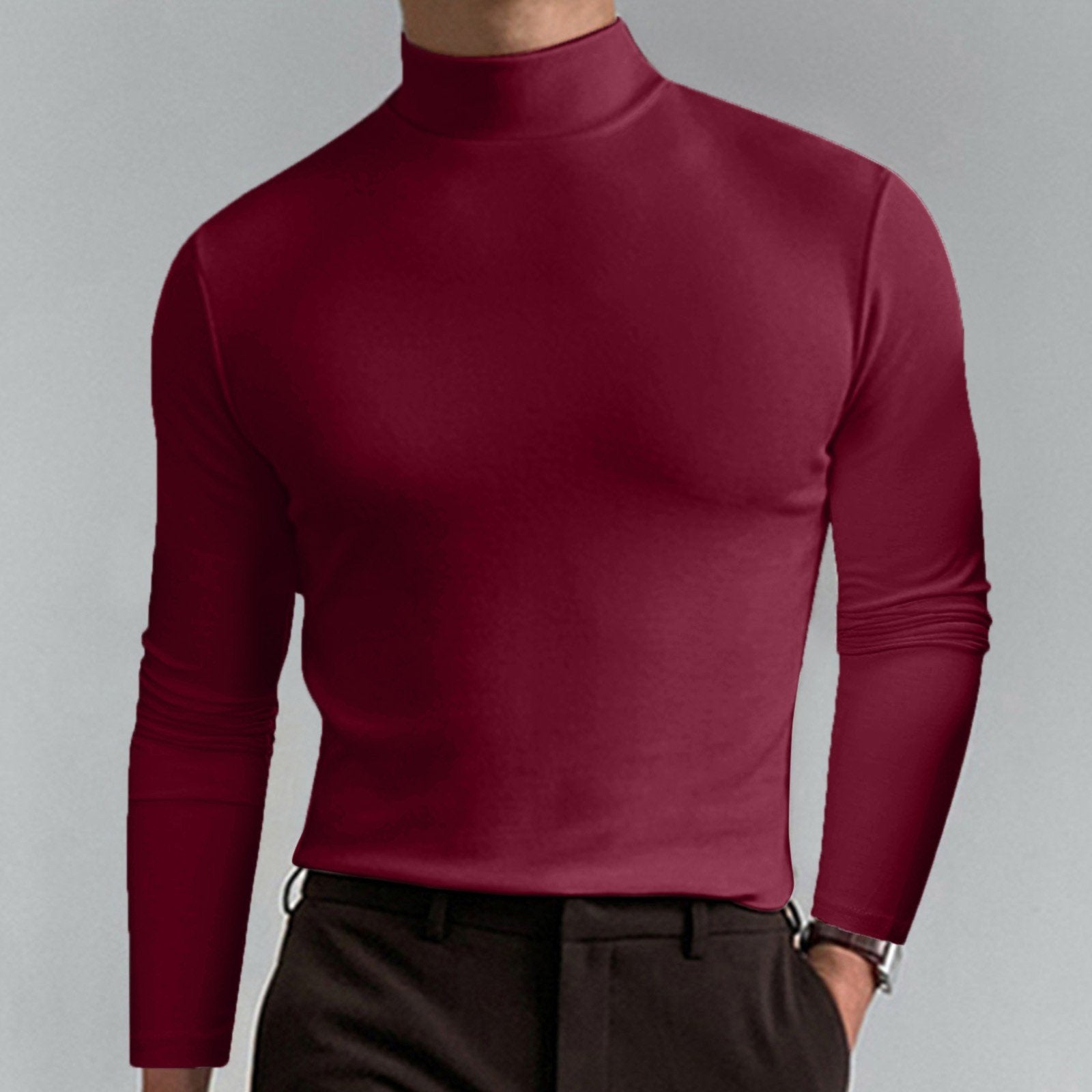 Men's High-Neck T-Shirt