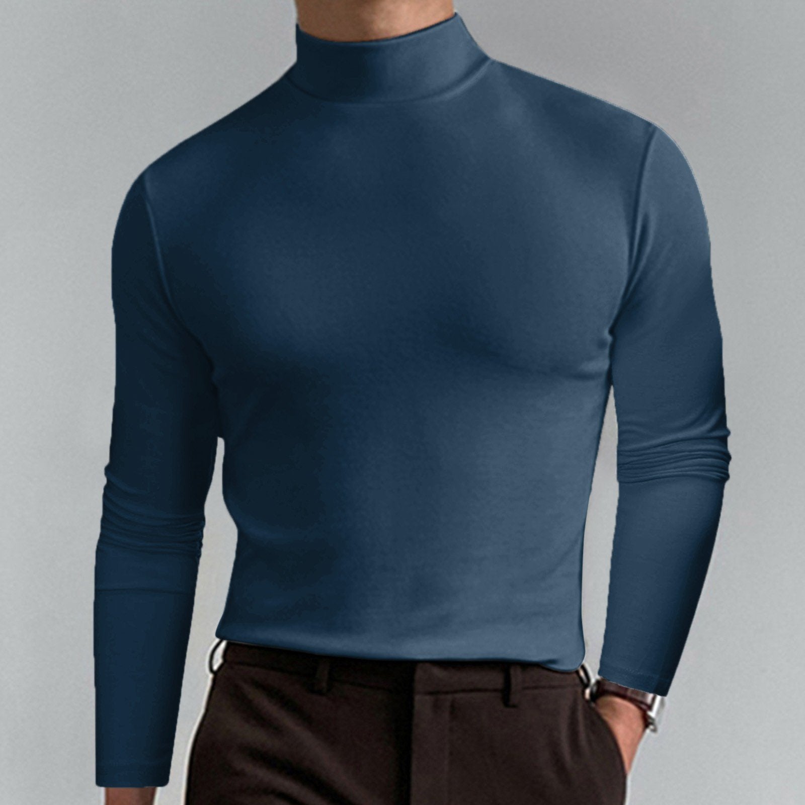 Men's High-Neck T-Shirt