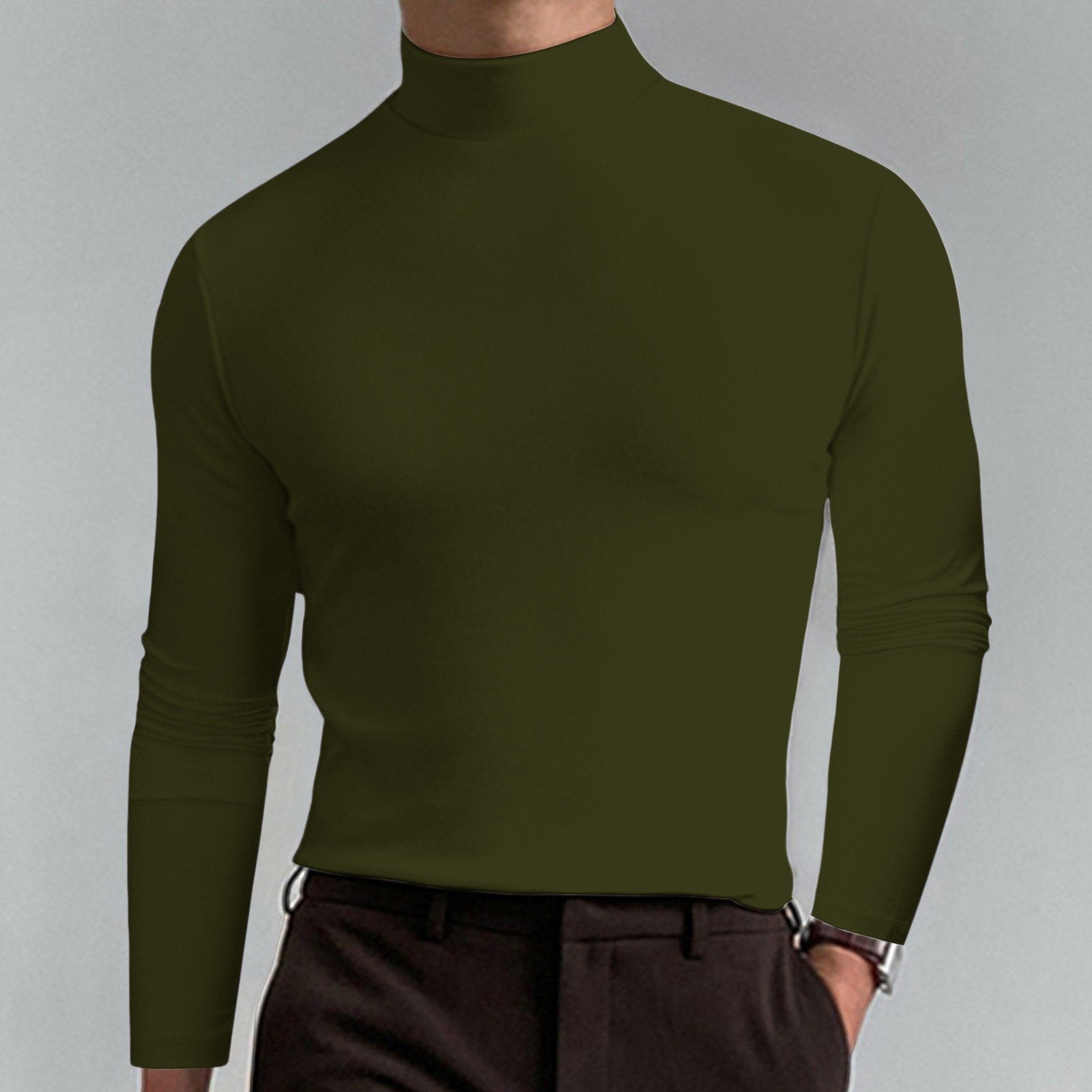Men's High-Neck T-Shirt