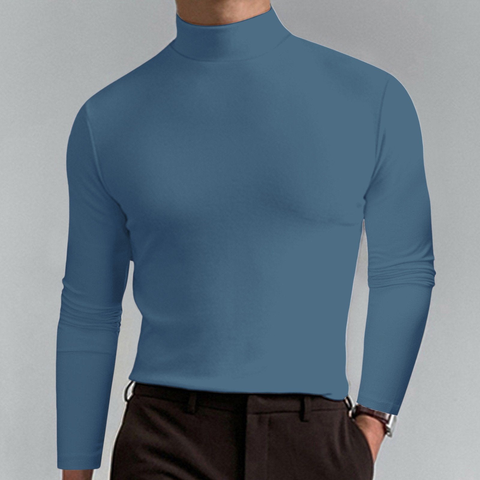Men's High-Neck T-Shirt