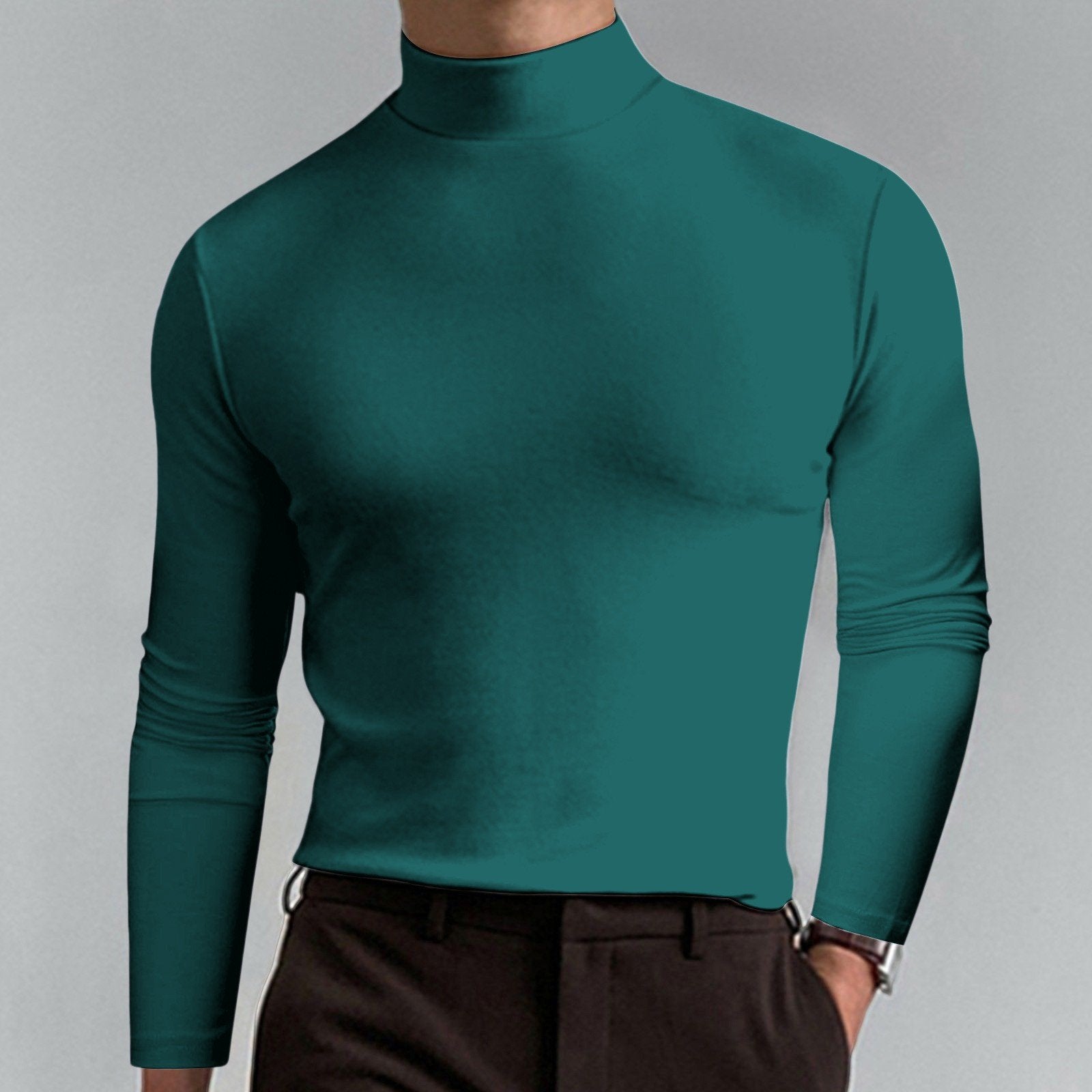 Men's High-Neck T-Shirt